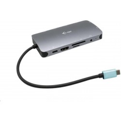 i-tec Metal Nano USB-C / HDMI/VGA with LAN + Power Delivery 100 W dokovacia stanica