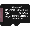 KINGSTON MICRO SDXC 512GB Canvas Select Plus A1 CL10 100MB/s + adapter