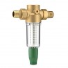 HERZ filter pre studenú pitnú vodu DN25 do +40°C, s filtračnou kartušou 100 mikrónov, 2 3010 03