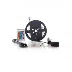Solight LED pás WM55, RGB, 3m, adaptér, diaľkový ovládač