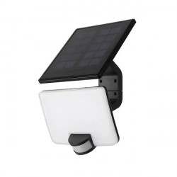 Solight Solight LED solárne osvetlenie so senzorom, 11W, 1200lm, Li-on, čierna WO785