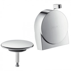 Hansgrohe Exafill S vrchná sada vaňového napúšťacieho sifónu chróm, 58117000
