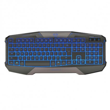 E-BLUE Cobra Commander klávesnica herná, čierna, podsvietená