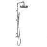NOVASERVIS sprchy - Sprchový nastenný set k sprchovej alebo vaňovej batérii chróm SET060/1,0