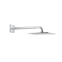 Grohe Rainshower F-Series 10" hlavová sprcha 254 x 254mm, 1jet s ramenom 422 mm, chróm, 26259000