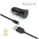 FIXED s odnímateľným Lightning káblom, 2,4A, čierna