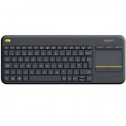 Logitech klávesnica Wireless Touch Keyboard, čierna, 920007151