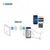 HANSA ELECTRA - pisoárový splachovač Bezdotykový,Bluetooth® na 230V/12V chróm( k telesu pod omietku), 09469179