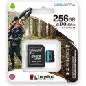 KINGSTON MICRO SDXC 256GB Canvas Go! Plus A2 U3 V30 170MB/s + adapter