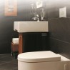 SANIT Ineo - ovládacie tlačidlo WC SK706 zápustné, čierna leská, 16.726.82..0000