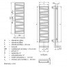 ZEHNDER Kazeane radiátor pre teplovodnú/kombi prevádzku 1567 x 500 mm Anthracite RK-160-050-0346