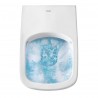 DURAVIT Happy D.2 - závesné WC na bidetovú dosku SensoWash, Rimless, biela 2550590000