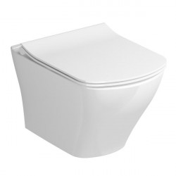 RAVAK Classic závesná WC misa RimOff 36 x 51 x 32,5 cm biela, X01671