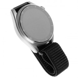 FIXED remienok Nylon Strap 22mm pre smartwatch čierny FIXNST-22MM-BK