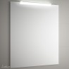 SALGAR ATTILA set nábytkový so skrinkou s umývadlom 100cm, zrkadlo s LED osvetlením matná biela, 97211