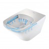 DURAVIT Dura Style závesná WC misa Rimless so sedátkom SoftClose 37 x 54 cm biela 45510900A1