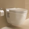 DURAVIT Starck 3 set 2v1 závesná WC misa 36 x 54 cm so sedátkom SoftClose biela - set 42000900A1