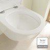 Villeroy & Boch SUBWAY 3.0 misa WC závesná s TwistFlush, so SoftClosing sedátkom alpská biela 4670TS01