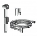 EISL Umývadlová ručná sprcha, bidetová ručná sprcha, s nástenným držiakom a sprchovou hadicou, chróm DX22