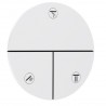 HANSGROHE ShowerSelect Comfort S ventil podomietkový pre 3 spotrebiče matná biela 15558700