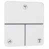 HANSGROHE ShowerSelect Comfort Q ventil podomietkový pre 3 spotrebiče matná biela 15587700