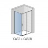 SANSWISS CADURA bočná stena 90 aluchróm číre sklo CAST0905007
