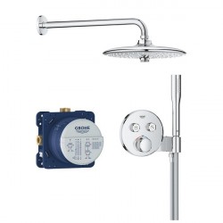 GROHE Professional Grohtherm SmartControl set sprchový podomietkový s termostatickou batériou, sprcha hlavová 3jet chróm 348670