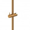 DURAVIT sprchová tyč 90 cm (obsahuje jazdec), kartáčovaný bronz, UV0600004004