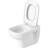 DURAVIT D-CODE WC sedátko s nerezovými pántami, bez SoftClose, biele 0067310000