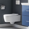 VILLEROY & BOCH sedátko WC AVENTO v dzajne Slim s poklopom so SoftClose biele 9M87S101