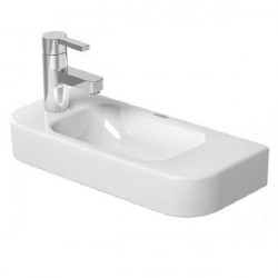 DURAVIT Happy D.2 umývadielko 50 x 22 cm s otvorom pre batériu vľavo, biele 0711500009