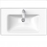 Duravit D-NEO nábytkové umývadlo 80 x 48 cm s prepadom, biele 2367800000