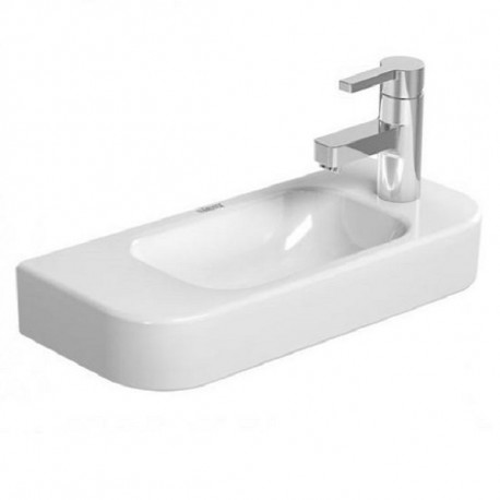 DURAVIT Happy D.2 umývadielko 50 x 22 cm s otvorom pre batériu vpravo, biele 0711500008