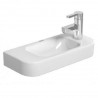 DURAVIT Happy D.2 umývadielko 50 x 22 cm s otvorom pre batériu vpravo, biele 0711500008