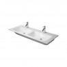 DURAVIT ME by Starck 130 x 49 cm nábytkové umývadlo s prepadom biele 2336130000