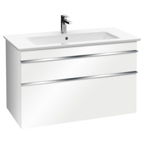 VILLEROY & BOCH VENTICELLO spodná skrinka 753 x 590 x 502 mm White Gloss, úchytka chróm A92501DH