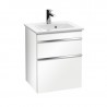 VILLEROY & BOCH VENTICELLO spodná skrinka 466 x 590 x 502 mm Glossy White, úchytka chróm A92201DH