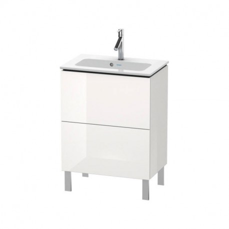 DURAVIT L-CUBE Compact skrinka pod umývadlo biela lesklá, LC667302222