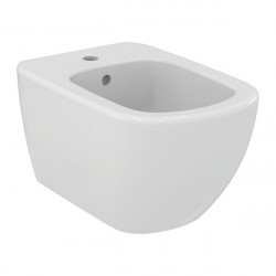 Ideal Standard Tesi závesný bidet, 36 x 53 cm, s prepadom, otvor na batériu, biela T457001