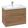 Villeroy & Boch SUBWAY 3.0 skrinka pod umývadlo 772 x 576 x 478 mm, Oak Kansas, C57400RH