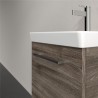 Villeroy & Boch AVENTO skrinka pod umývadlo, 430 x 514 x 352 mm, 1 dvierka, pánty vľavo, Stone Oak, A88700RK