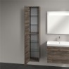 Villeroy & Boch AVENTO závesná vysoká skrinka, 350 x 372 x 1760 mm 2 dvierka, pánty vpravo, Stone Oak, A89401RK