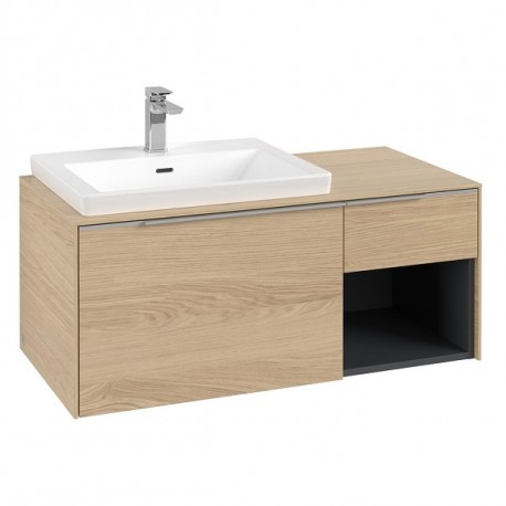 Villeroy & Boch SUBWAY 3.0 skrinka pod umývadlo 1001 x 422,5 x 516 mm, Nordic Oak, C57200VJ