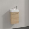 Villeroy & Boch AVENTO skrinka pod umývadlo, 340 x 514 x 202 mm, 1 dvierka, pánty vľavo, Nordic Oak, A87600VJ