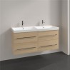 Villeroy & Boch AVENTO skrinka pod dvojumývadlo, 1180 x 514 x 452 mm, Nordic Oak, A89300VJ