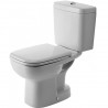 DURAVIT D-CODE misa pre kombi WC, odpad spodný, hlboké splachovanie, biela 21110100002