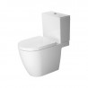 DURAVIT ME by Starck 37 x 65 cm WC kombi misa, variabilný odpad, biela 2172090000