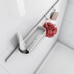 Hansgrohe WallStoris sada doplnkov do sprchy matná biela 27967700