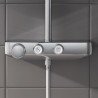 Grohe Euphoria SmartControl sprchový systém 260 Mono s termostatom, ručná sprcha 3-prúdy, na stenu, chróm, 26509000