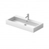 DURAVIT VERO umývadlo 100 x 47 cm s prepadom, s otvorom na batériu biela 0454100000